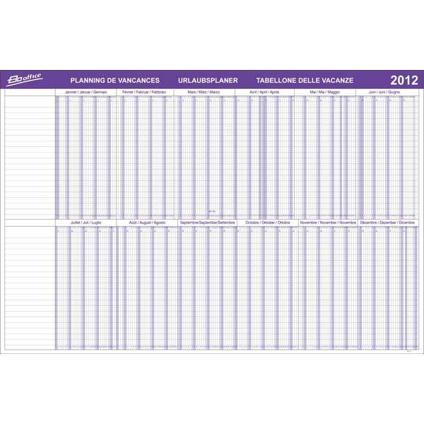 PLANNER VACANZA BP105 3LING. B90XH60CM