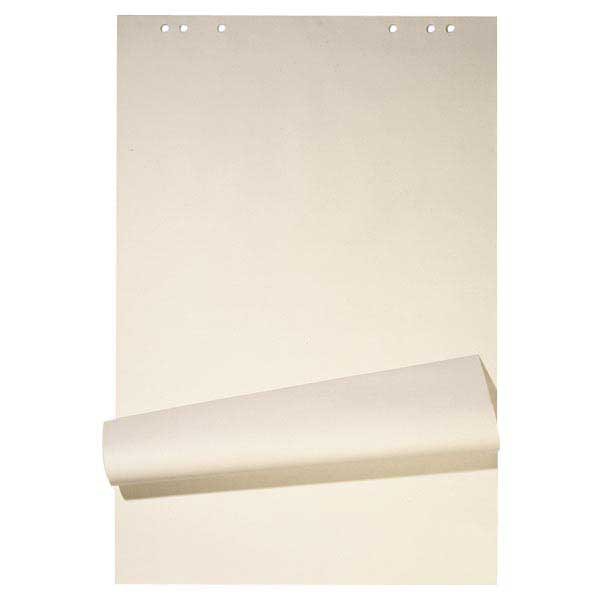 Blocco per flip chart 67x95 cm, 20 fogli in bianco/quadretti, carta riciclata