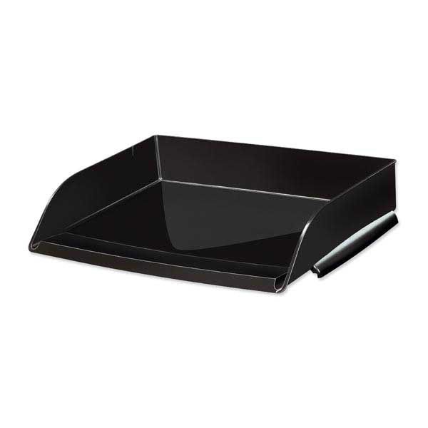 Lyreco letter tray side load black