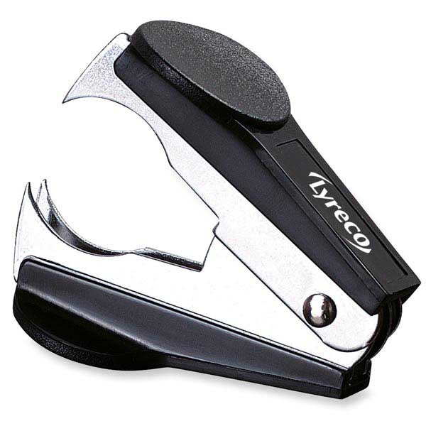 Lyreco staple remover black