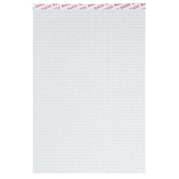 Bloc-notes A5, 80 gm2, quadrillé 4mm, 100 feuilles (73512-17)