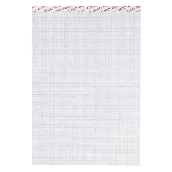 Bloc-notes A4, 80gm2, quadrillé 5mm, 100 feuilles (73511-18)