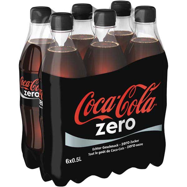 Coca-Cola Zero, conf. da 6x50 cl