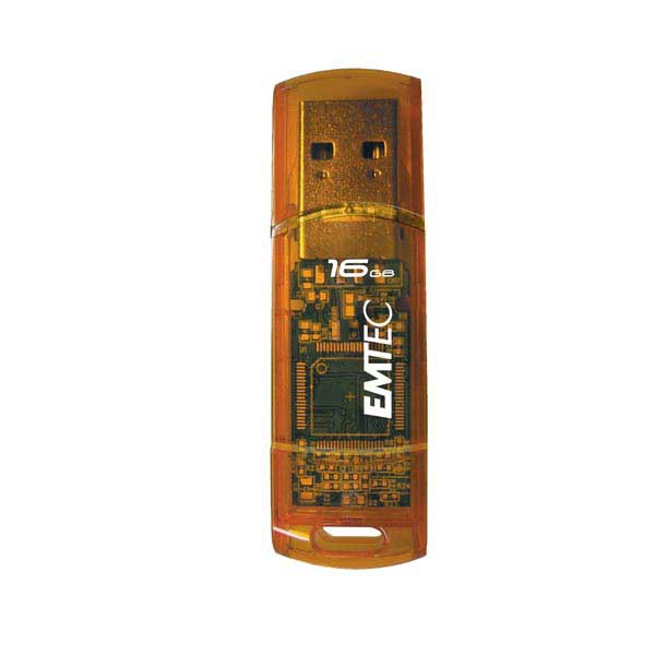 CLE USB EMTEC C410 USB 2.0 16 GO ROUGE