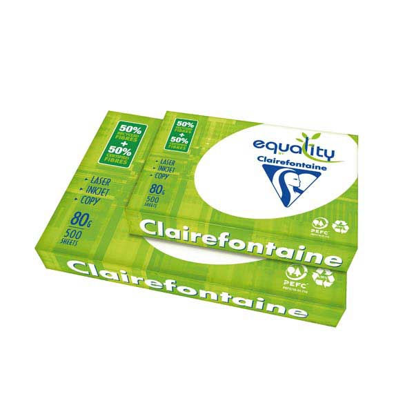 Equality recycled paper A4 80g - 1 box = 5 reams of 500 sheets