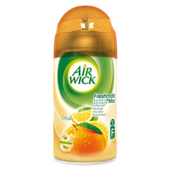 Recharge Air Wick fresh Matic, zeste d'agrumes