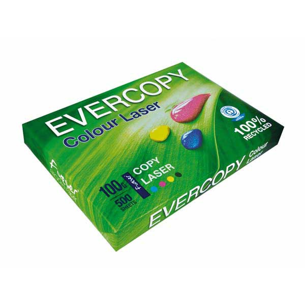 Evercopy Colour Laser papier recyclé A3 100g - ramette de 500 feuilles