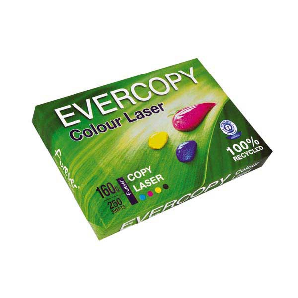 Farblaserpapier Evercopy Colour Laser A4, 160 g/m2, FSC, Packung à 250 Blatt