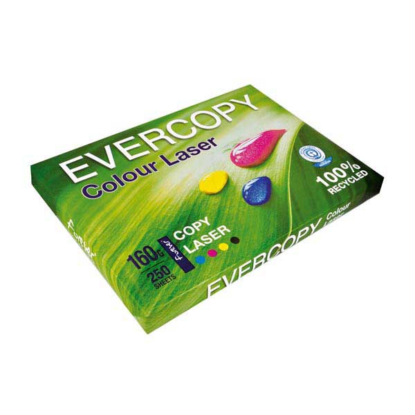 Evercopy Colour Laser recycled paper A3 160g - pack of 250 sheets