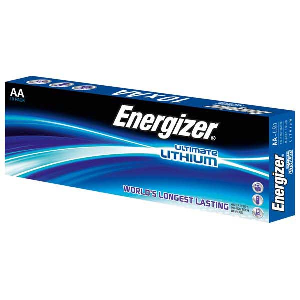 PACK DE 10 PILES L91/AA 1.5V ENERGIZER ULTIMATE LITHIUM 634352