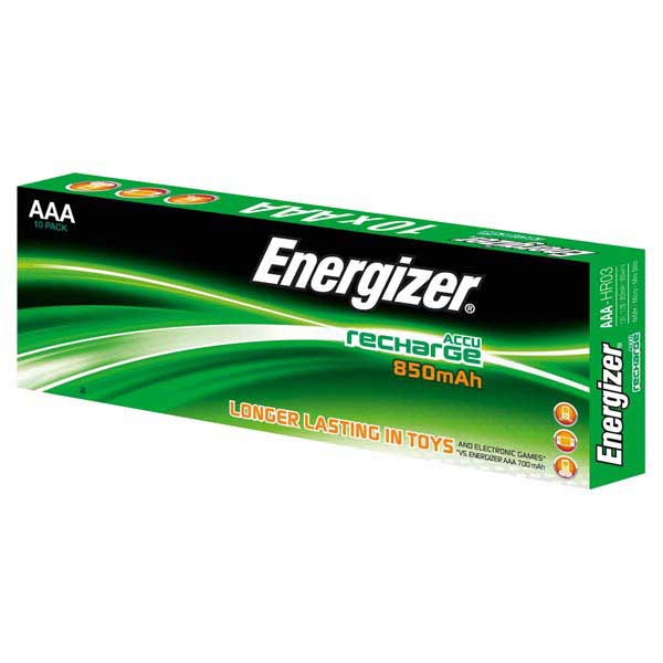 ENERGIZER RECHARGEABLE BATTERIES AAA 700MAH PRECHARGED - PACK OF 10