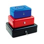 Cash box small 200x16x90mm blue