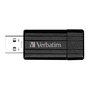 Speicher Stick Pinstripe Drive Verbatim, 2.0 USB, 16 GB, rot