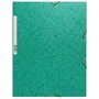 CARTELLETTA IN CARTONCINO A 3 LEMBI EXACOMPTA SCOTTEN L 24 X H 32 CM COL. VERDE