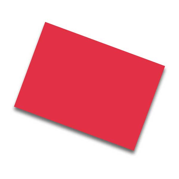 Pack de 25 cartolinas de  50x65 185g/m2  IRIS de cor vermelha
