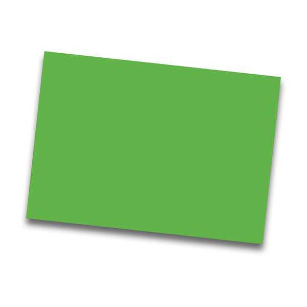 Pack de 25 cartolinas de  50x65 185g/m2  IRIS de cor verde