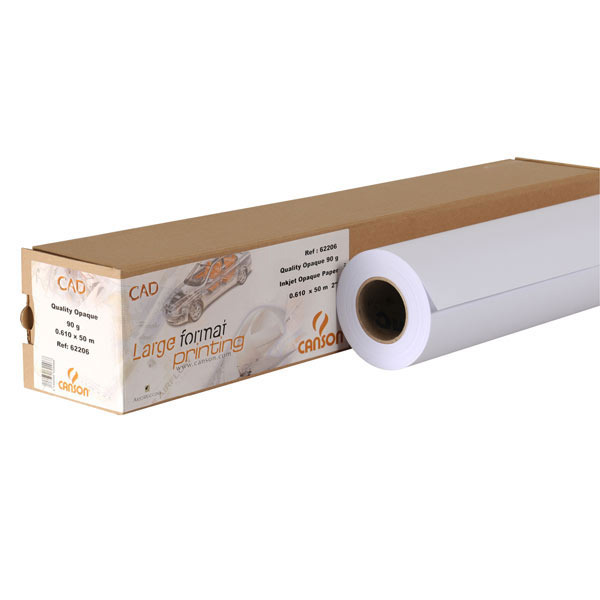 CANSON OPAQUE PAPER ROLL 91.4CMX50M 90G