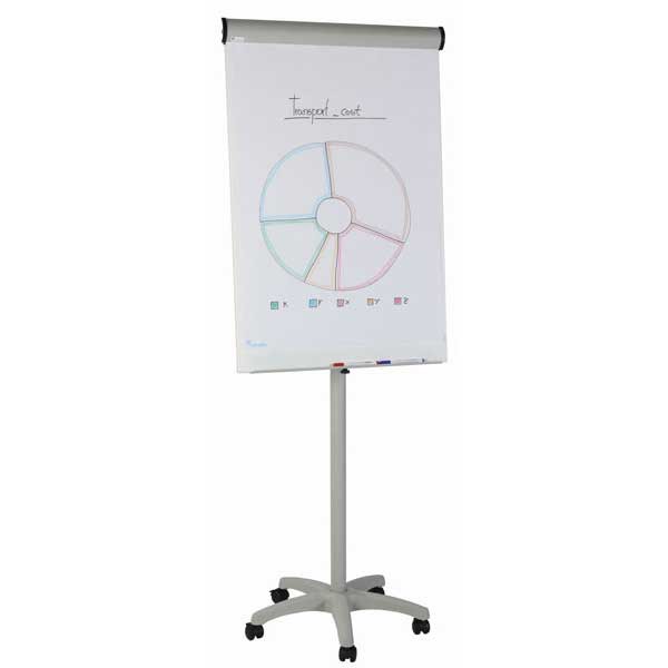 Quadro Cavalete branco magnético lacado ROCADA RD-616 dimensões 680 x 1040 mm