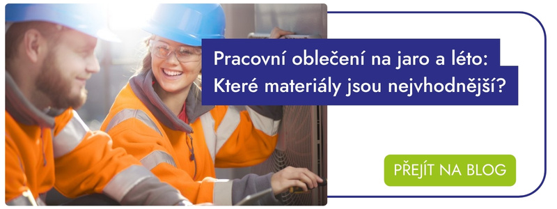 Pracovní oblečení na jaro a léto: Které materiály jsou nejvhodnější?
