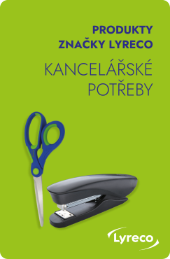 Kancelářské potřeby značky Lyreco