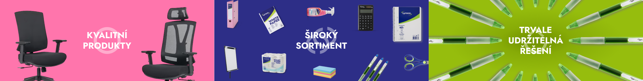 Produkty značky Lyreco