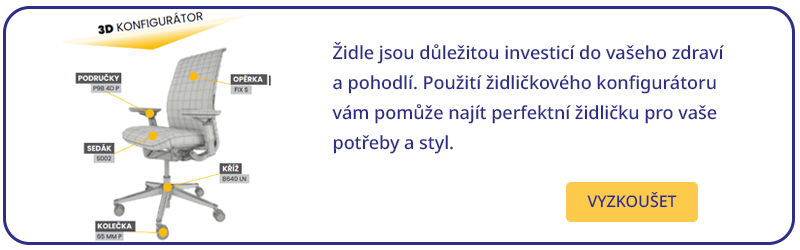 3D židlový konfigurátor židle