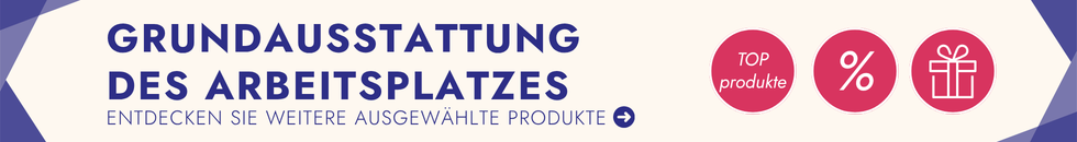 Grundausstattung des Arbeitsplatzes 