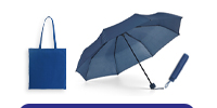 Taschen und Regenschirme