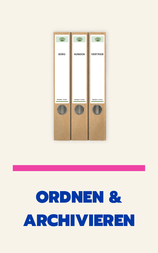 Ordnen & Archivieren