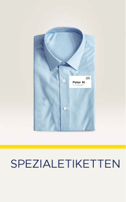 Spezialetiketten
