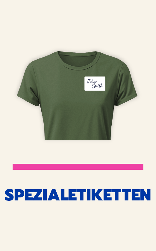 Spezialetiketten