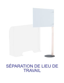 séparation de lieu de travail