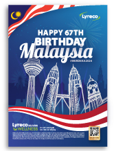 Seasonal Flyer 03 Celebrating Merdeka with Unity, Resilience & Progress