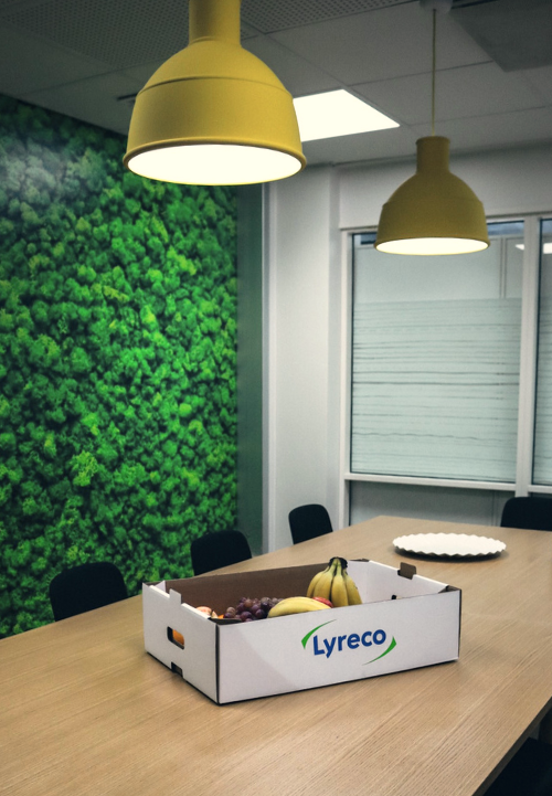 lyreco hedelmäboksi
