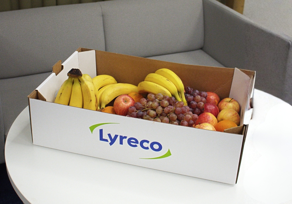 lyreco hedelmäboksi