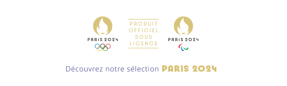 Découvrez nos produits sous licence officielle Paris 2024