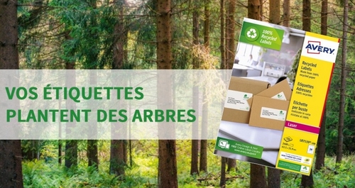 Etiquettes recyclées