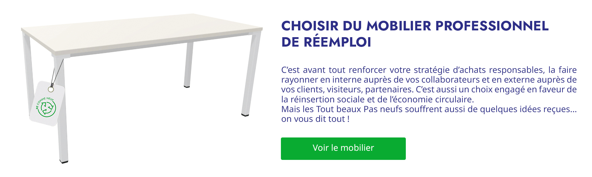pourquoi choisir du mobilier de réemploi