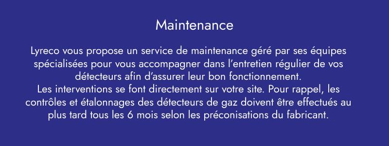 Maintenance