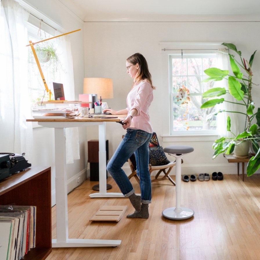 bureau à domicile ergonomique