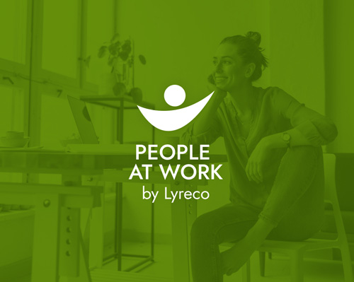 People at work