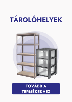 TÁROLÓHELYEK