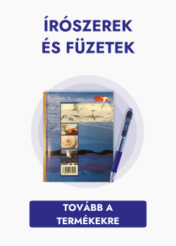 Írószerek és füzetek
