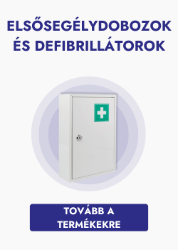 Elsősegélydobozok és defibrillátorok 