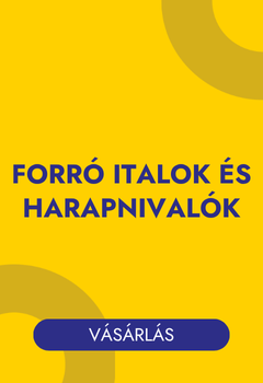 Forró italok és harapnivalók