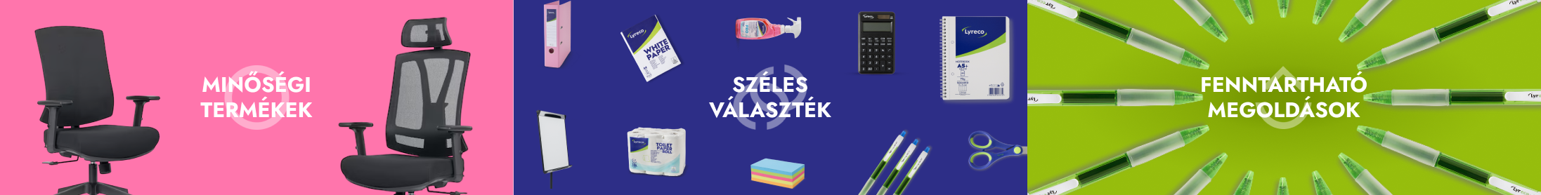 Lyreco márkatermékek