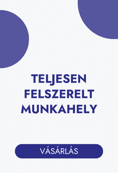 Teljesen felszerelt munkahely