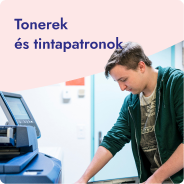 Tonerek és tintapatronok