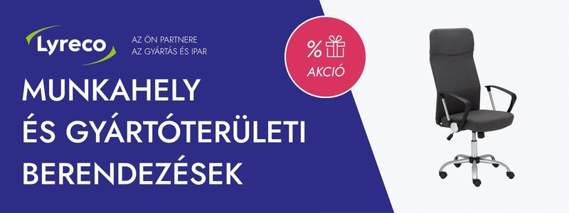 Munkahely és gyártóterületi berendezések