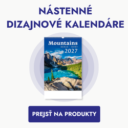 Nástenné dizajnové kalendáre